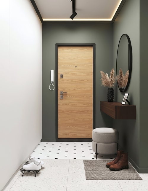 Дверь с плитой МДФ