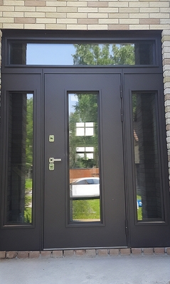 Остекленная дверь в доме Остекленная дверь в доме