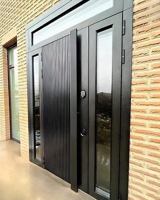 Входная группа с остеклением Входная группа с остеклением